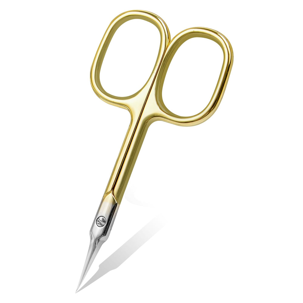 CGBE Cuticle Scissors with extra fine curved blade for precise trimming