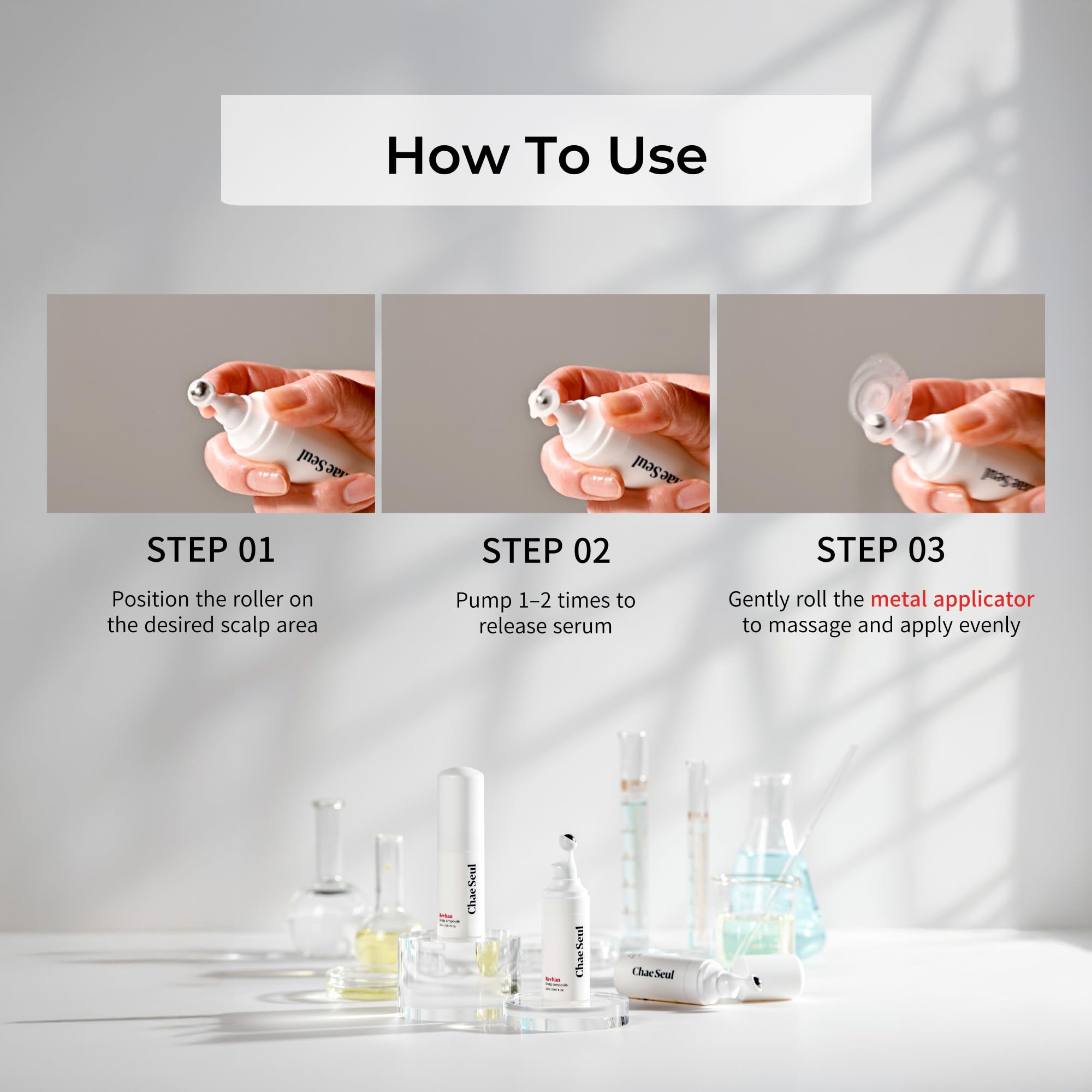 Revhan bottle showing compact design suitable for on the go use