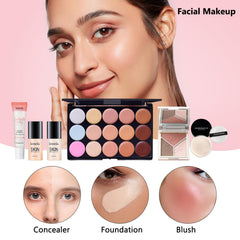 CHAFFFUL eyeshadow palette with versatile shades for day to night looks
