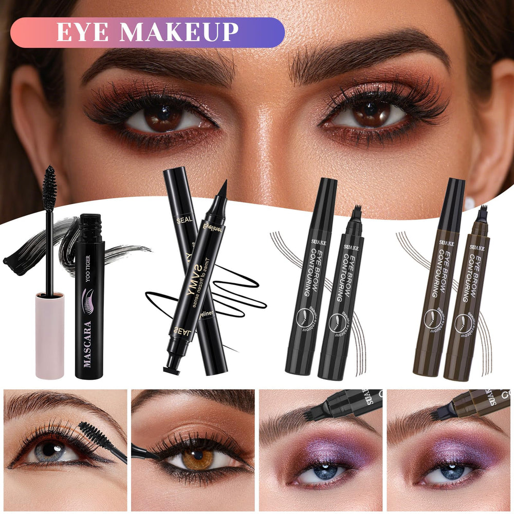 CHAFFUL eyeshadow palette offers versatile color options for day to night