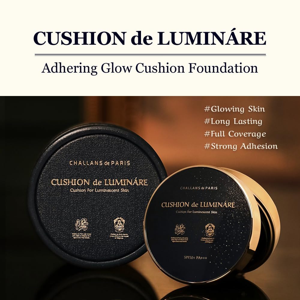 CHALLANS DE LUMINÁRE glow detail with diamond powder sparkle