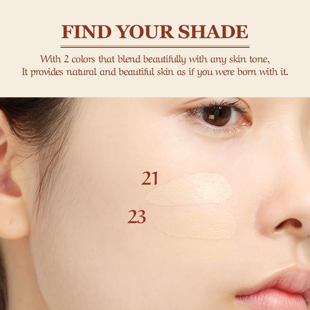 CHALLANS de PARIS Couture Cushion shade 23 Medium Beige swatch on skin