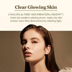 CHALLANS de PARIS Couture Cushion swirl application shows buildable coverage