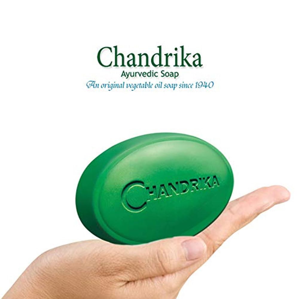 Chandrika soap with natural ingredients and sixty-year heritage