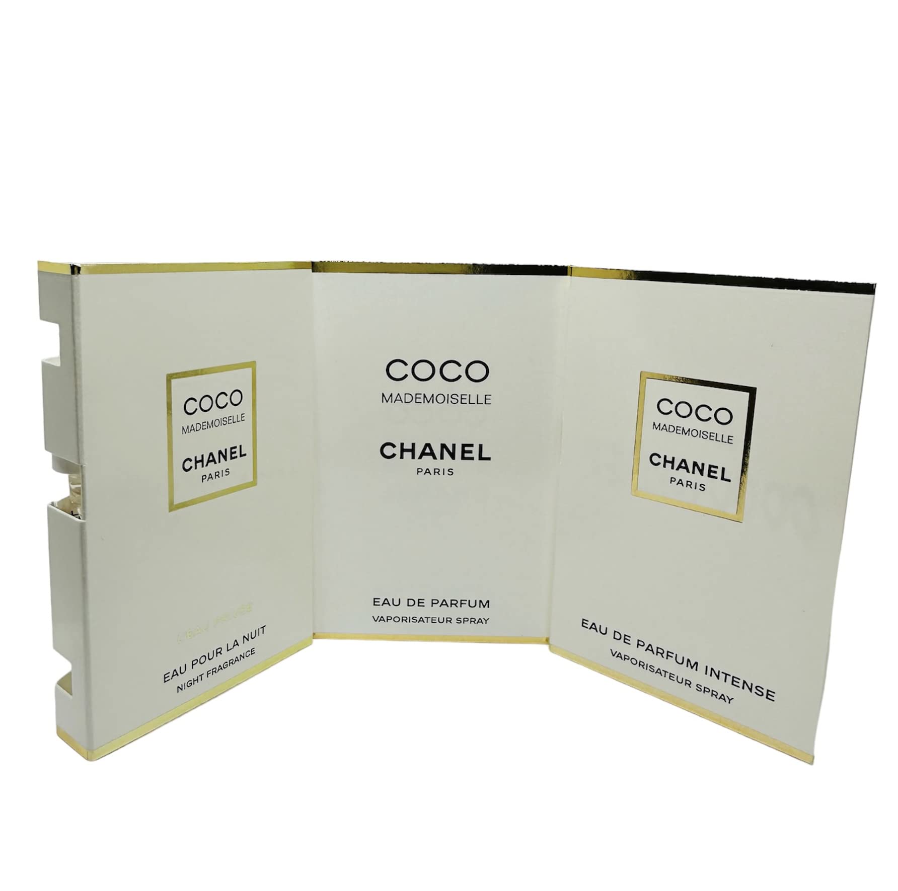 CHANEL Coco Mademoiselle L'Eau Privée vial sample for fresh versatility