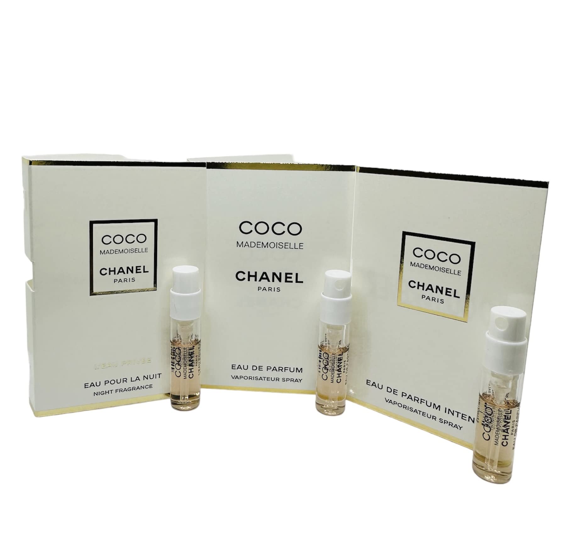 CHANEL Coco Mademoiselle EDP vial sample set for on-the-go discovery