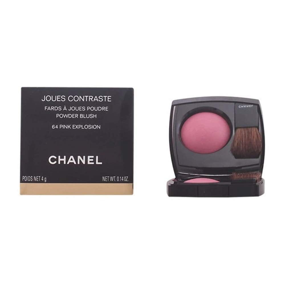 CHANEL JOUES CONTRASTE quintessence brush-ready image highlighting easy, precise cheek application.