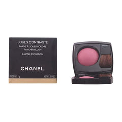 CHANEL JOUES CONTRASTE quintessence brush-ready image highlighting easy, precise cheek application.