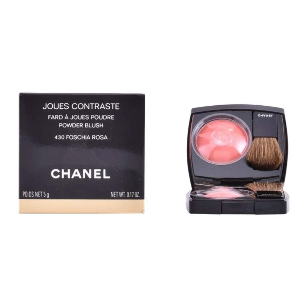 CHANEL JOUES CONTRASTE quintessence high-cheekbone highlight for a youthful look.