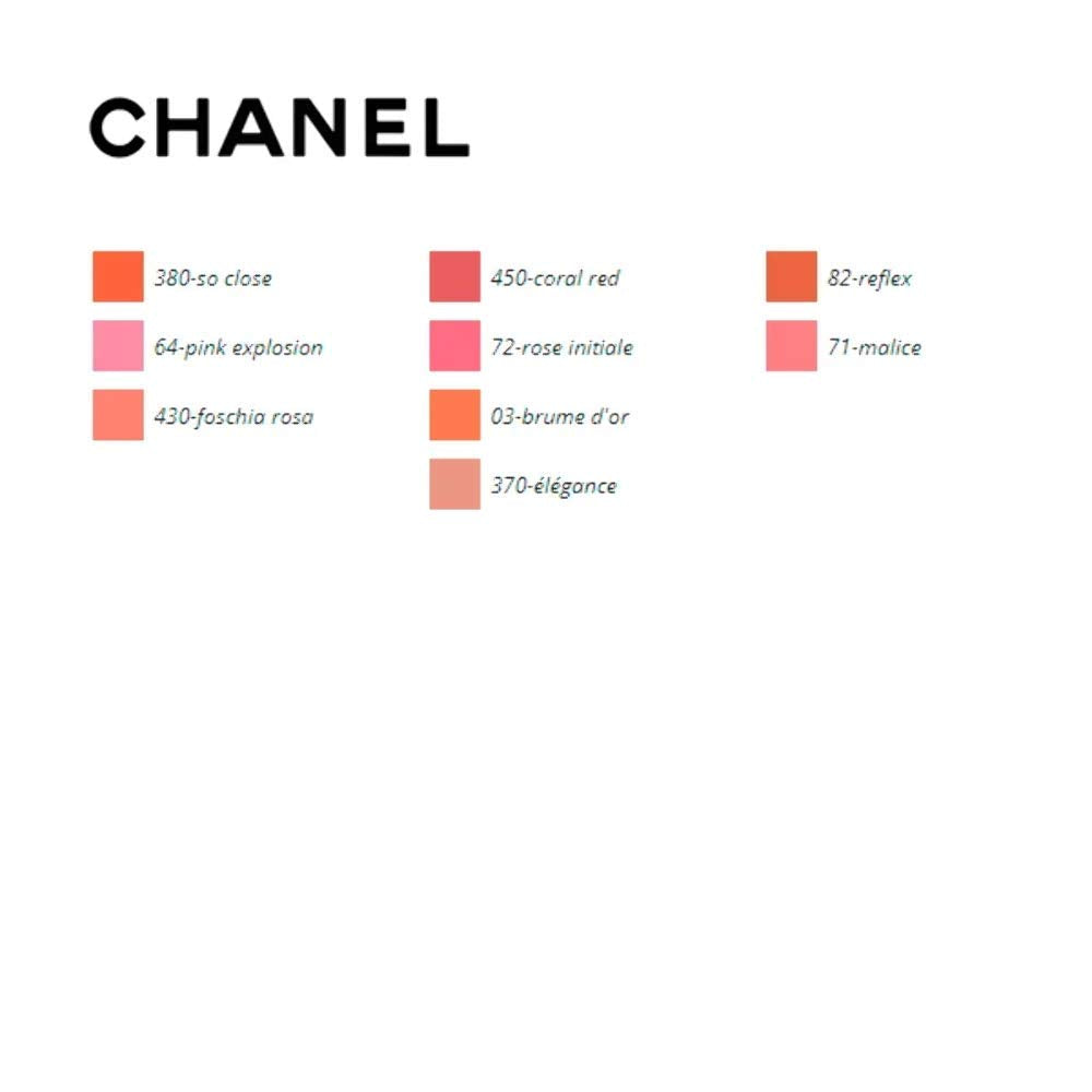 CHANEL JOUES CONTRASTE quintessence satin eye-tone for refined, softened appearance.