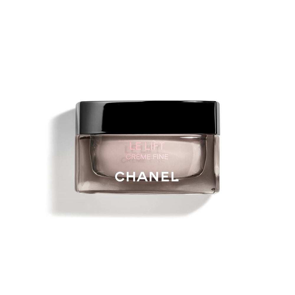 Chanel Le Lift Creme Fine bottle offers lightweight hydration with a subtle smoothing feel.