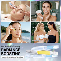 Changarload Serum dispensing pump close-up enables easy, mess-free application.