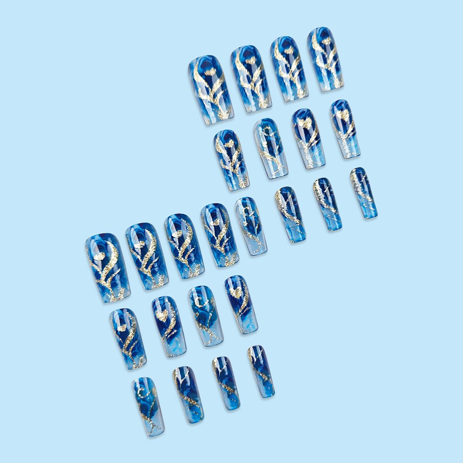 CHAONENG included nail file and wooden stick for prep and shaping