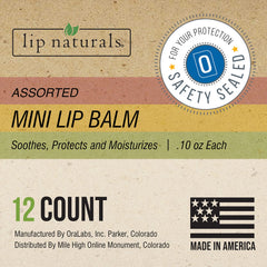 CHAP-ICE Lip Naturals mini balm bing cherry offers refreshing flavor and SPF-15 lip protection.