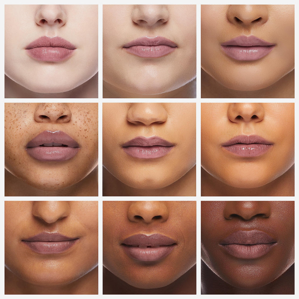 CHAP-ICE Lip Naturals mini Bing Cherry balm packaging open reveals color and form