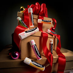 ChapStick 12 days gift set flavors, convenient daily lip care for busy holidays.