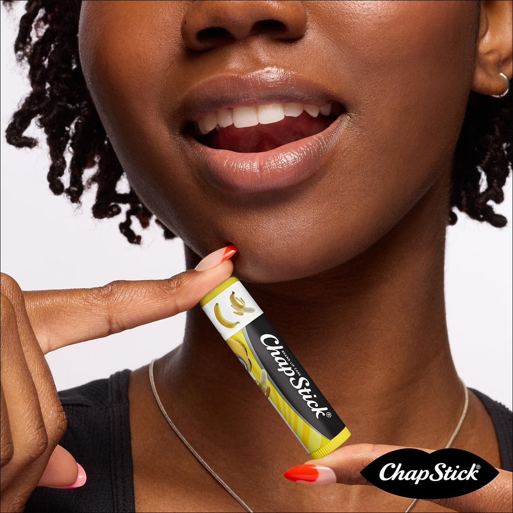Backpack-ready lip balm offers quick moisture anywhere.