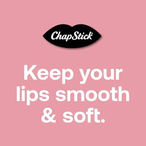 ChapStick Cake Batter lip balm tube provides fast lip comfort on errands.