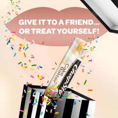 ChapStick Cake Batter packaging image showing a 12-pack bulk display.