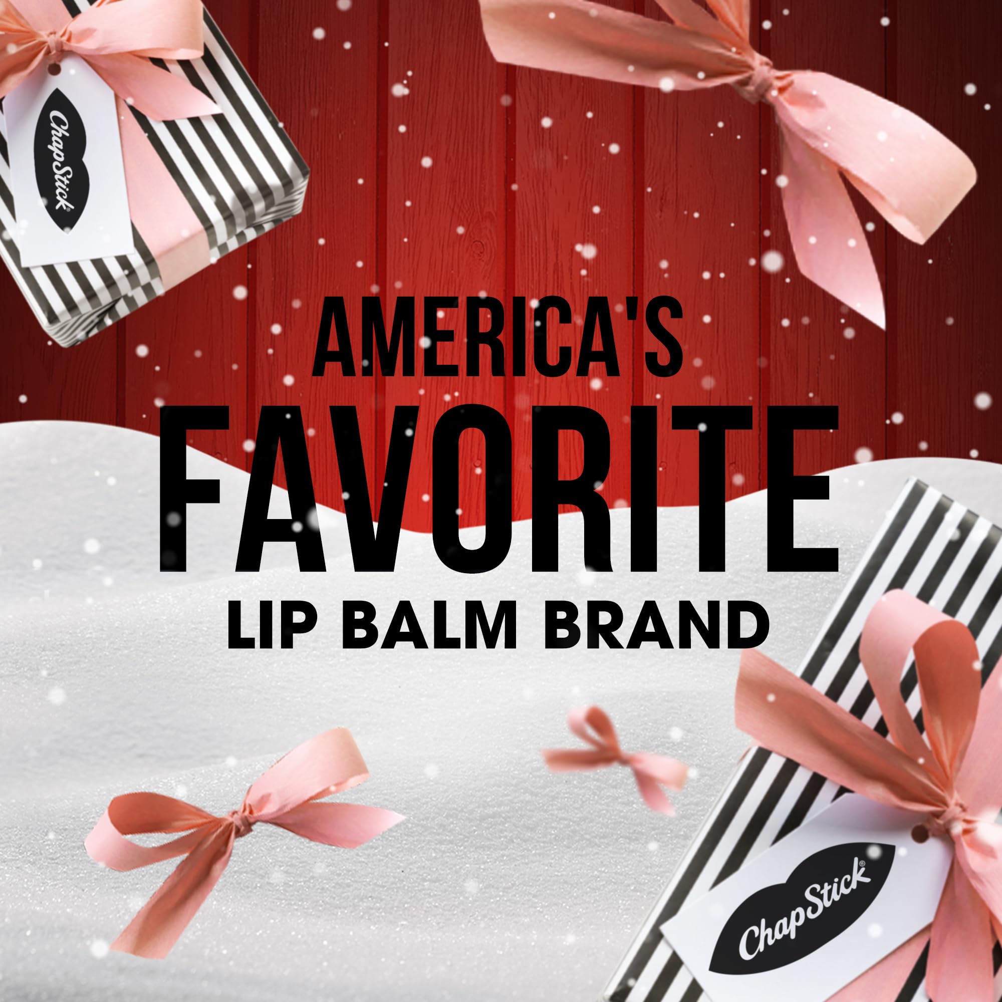 Lips feel moisturized after applying ChapStick Candy Cane.