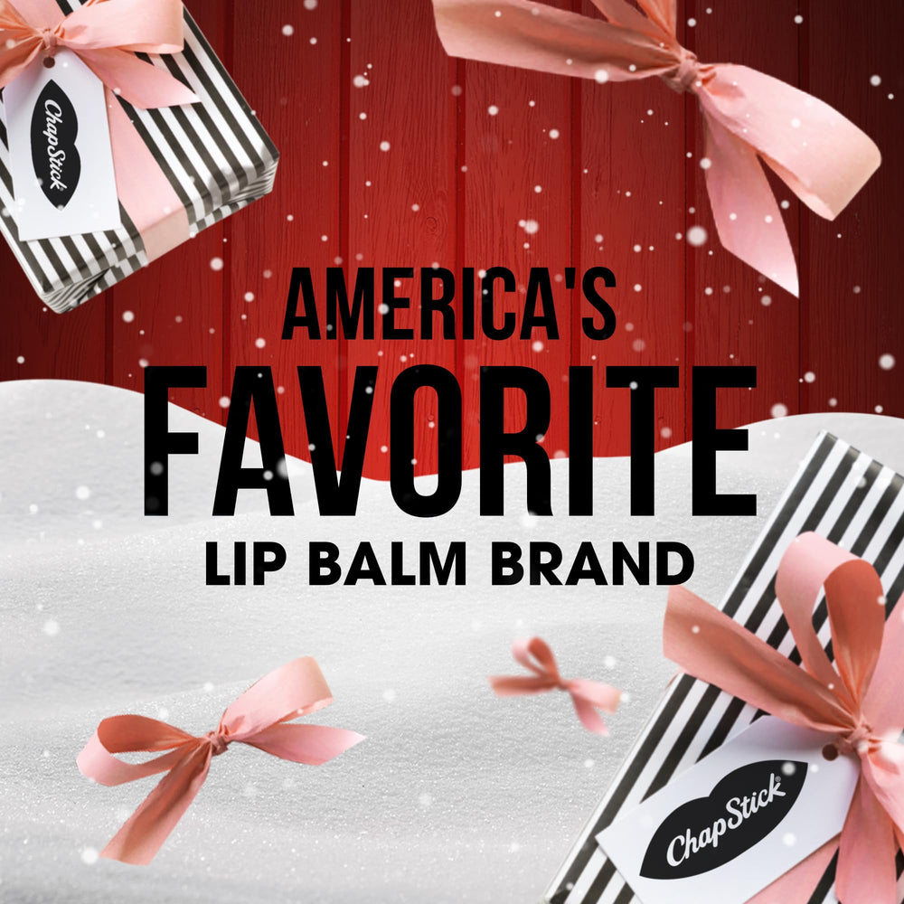 Lips feel moisturized after applying ChapStick Candy Cane.