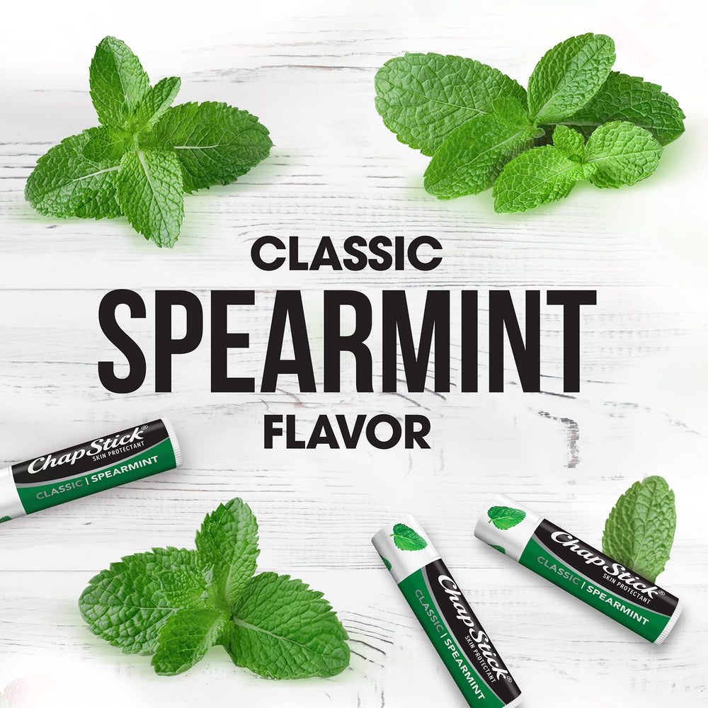 ChapStick Classic Cherry tube delivers gentle lip softening.