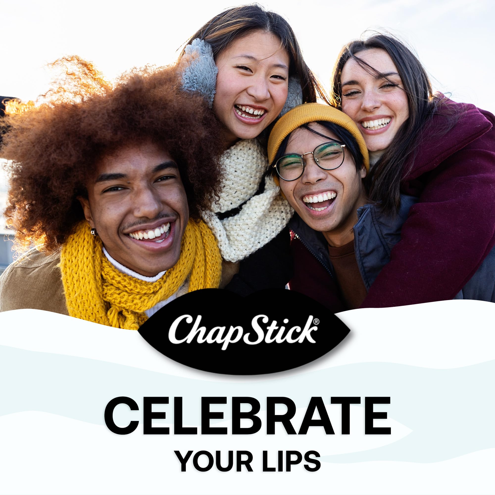 Stocking-stuffer ready ChapStick gift set showcased in festive packaging