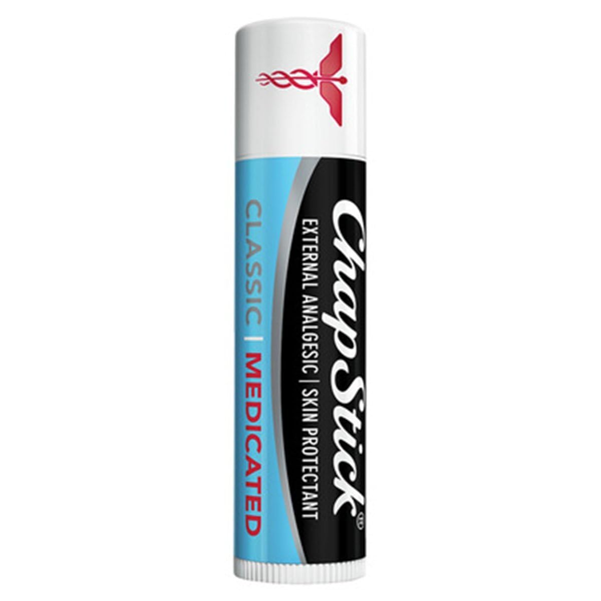 ChapStick Classic Medicated two sticks in pack for on-the-go relief