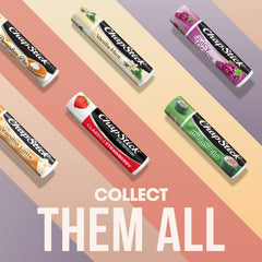 Inside look at the 3-pack side view showing portable lip care.