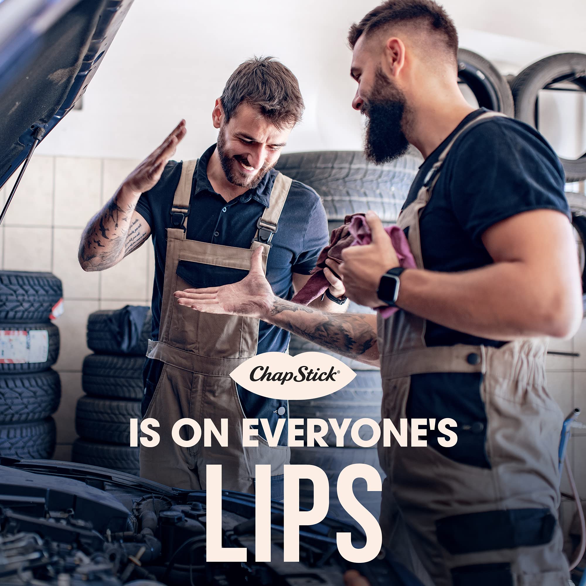 ChapStick cruelty-free and paraben-free lip balm for simple daily care.