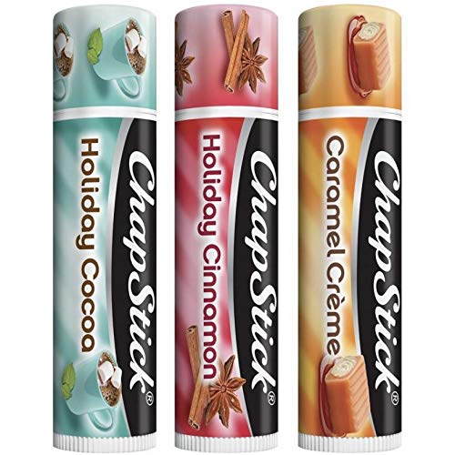 ChapStick Caramel Creme lip balm with comforting sweetness for lips