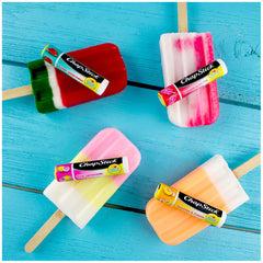 ChapStick Strawberry Ice Pop cap for easy daily application