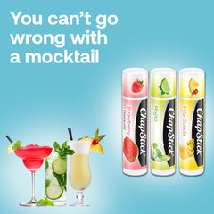 ChapStick Mocktail Pina Colada lip balm offering tropical fragrance and moisture.