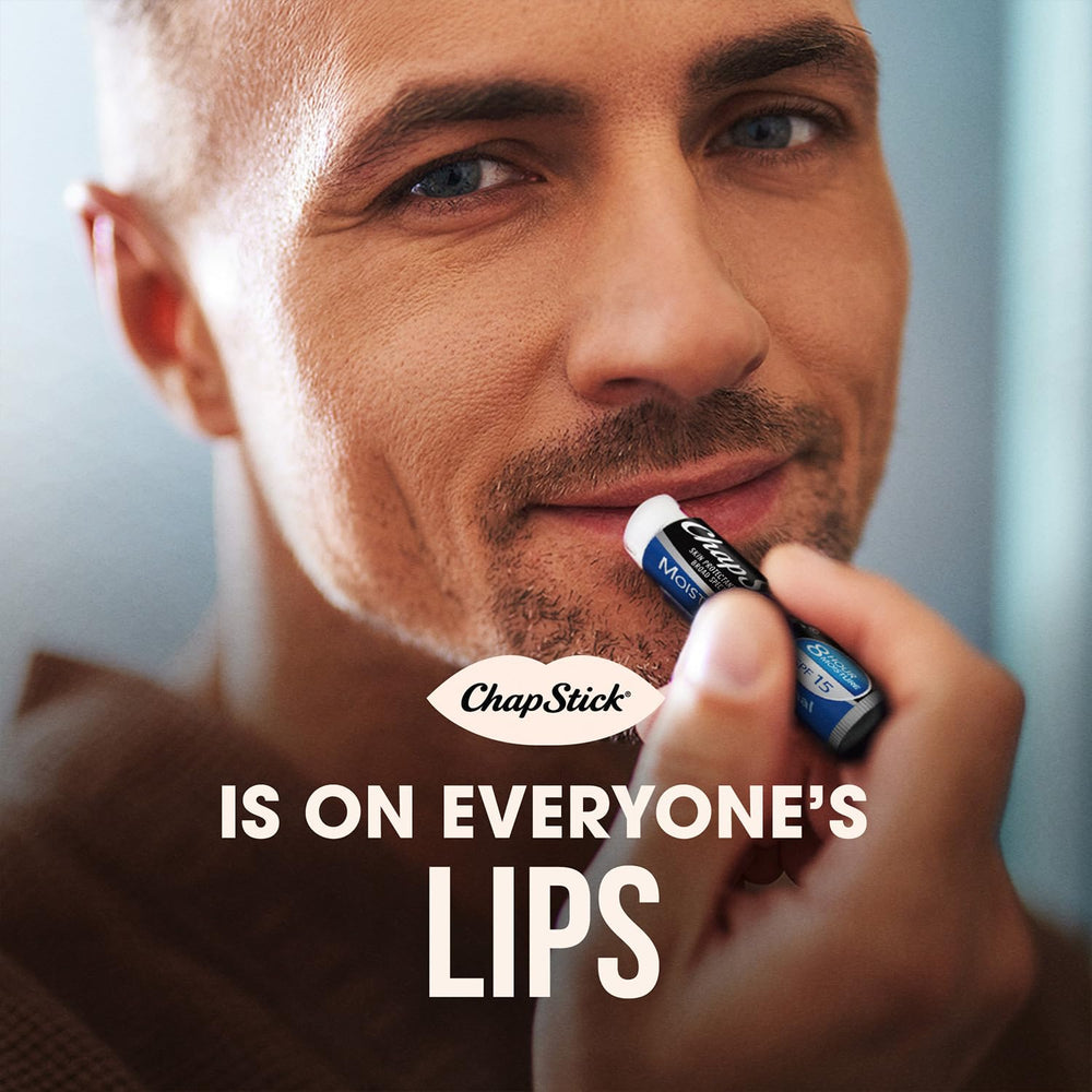 ChapStick Moisturizer 2-in-1 lipcare packaging front highlights SPF and aloe.