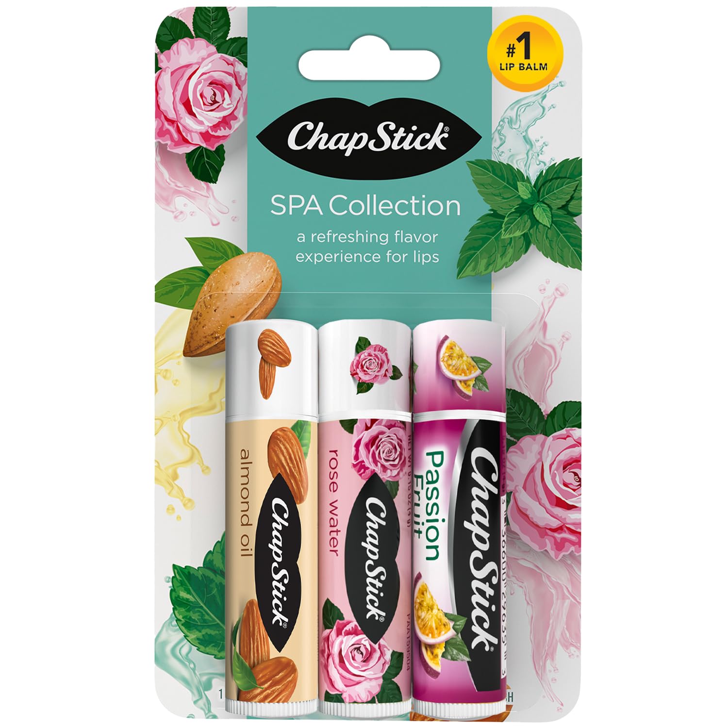 ChapStick Spa Mint lip balm offers refreshing hydration for everyday lips