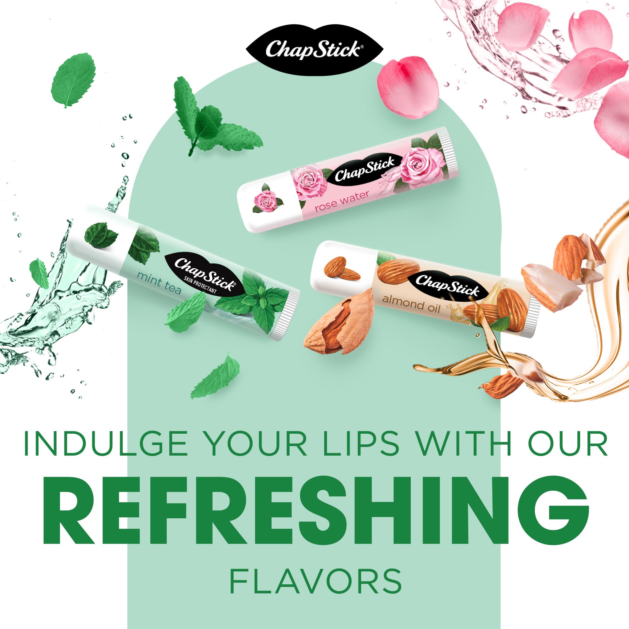 ChapStick Spa Rose Water balm soothes and moisturizes sensitive lips