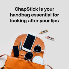 ChapStick Superfood 3-pack back view showing convenient packing