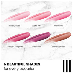ChapStick Total Hydration Lip Oil Warm Pink tint applied for a gentle everyday glow.