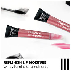 ChapStick Total Hydration Warm Pink lip oil delivers lightweight hydration with a warm tint.