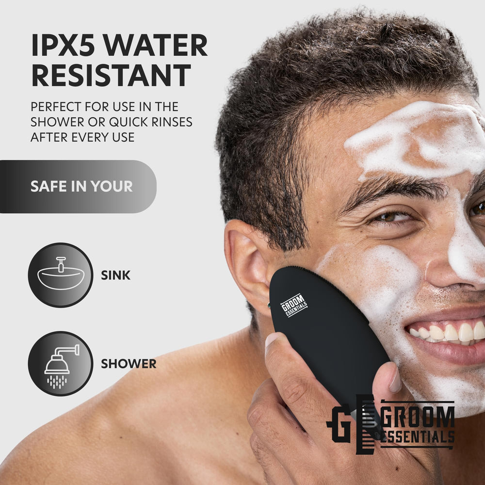 ChargeWorx Groom Essentials IPX5 rating for safe shower use
