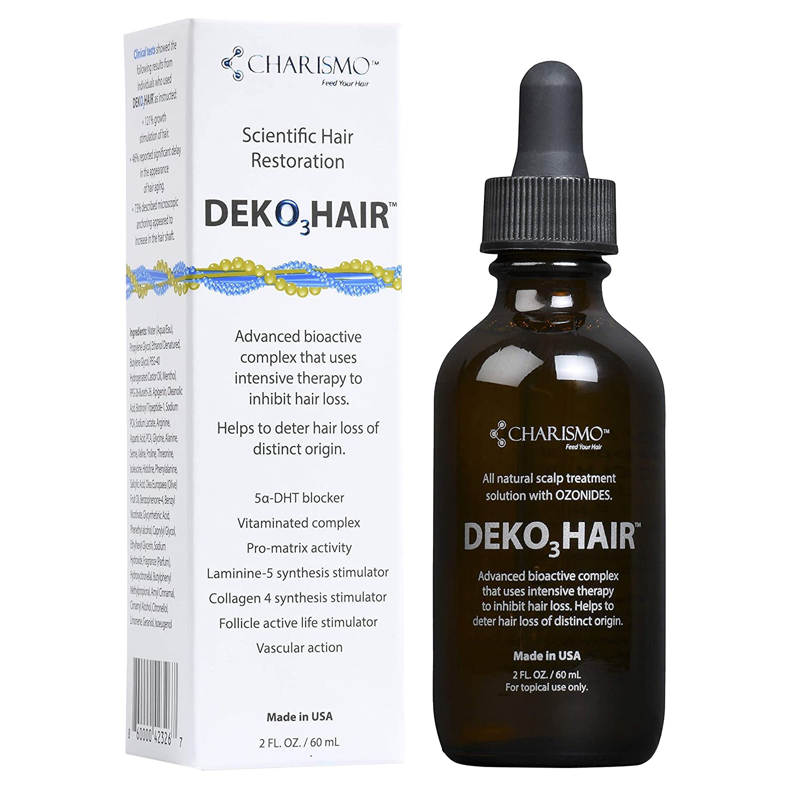 Result-focused scene showing improved root visibility with Charismo Dekohair.