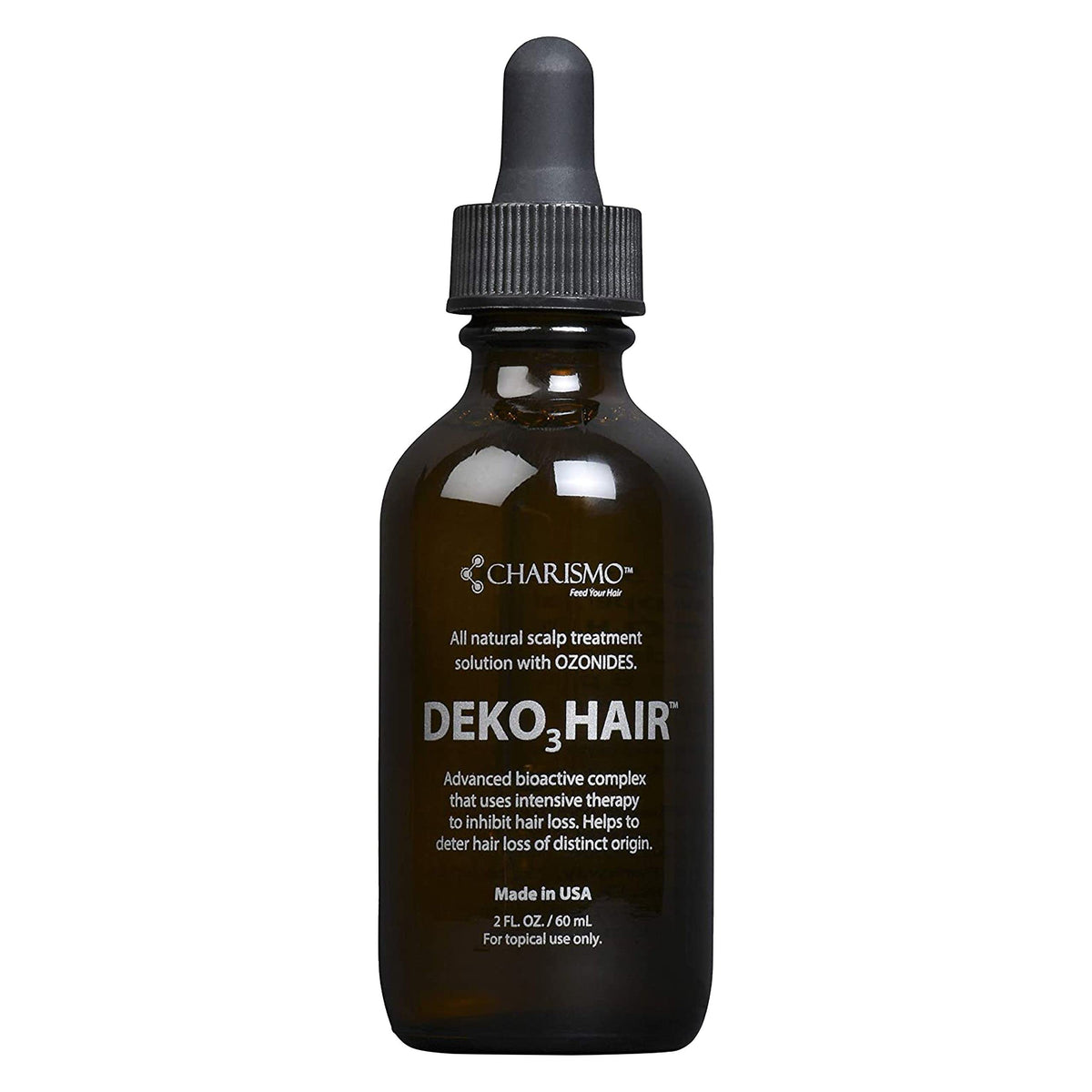 Charismo Dekohair serum bottle for daily scalp care and nourishment.