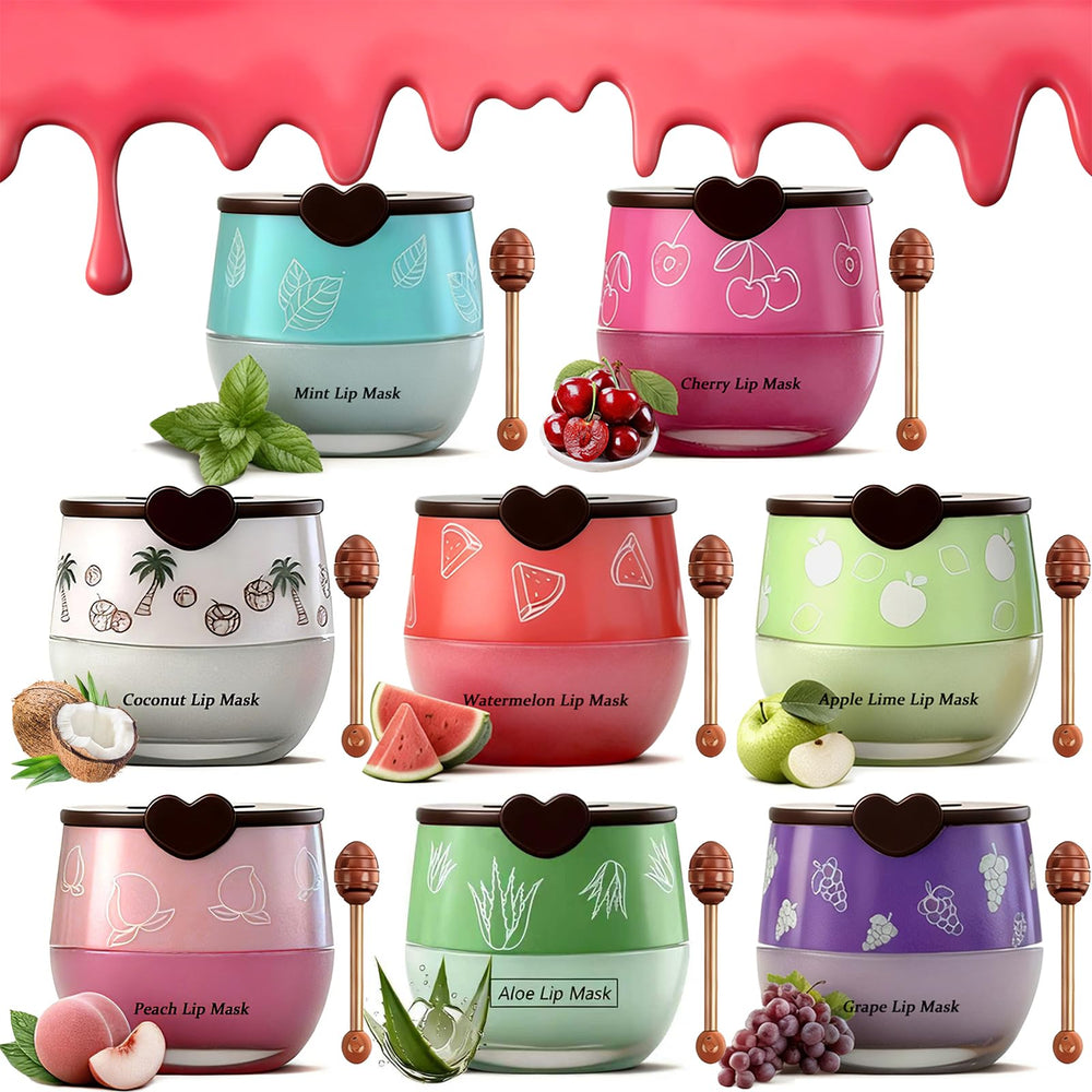 Charm Kiss Bee Lip Balm Honey Pot Strawberry: deeply moisturizes lips for smooth, glossy shine.