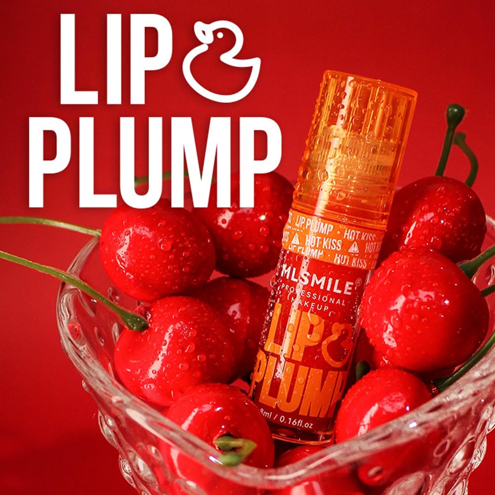 Charm Kiss Duck Lip Plumper Gloss glitter shade, radiant sparkle.