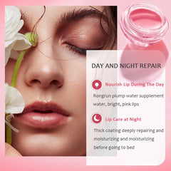Charm Kiss Fruit Lip Balm swatch highlights glossy, hydrating finish.