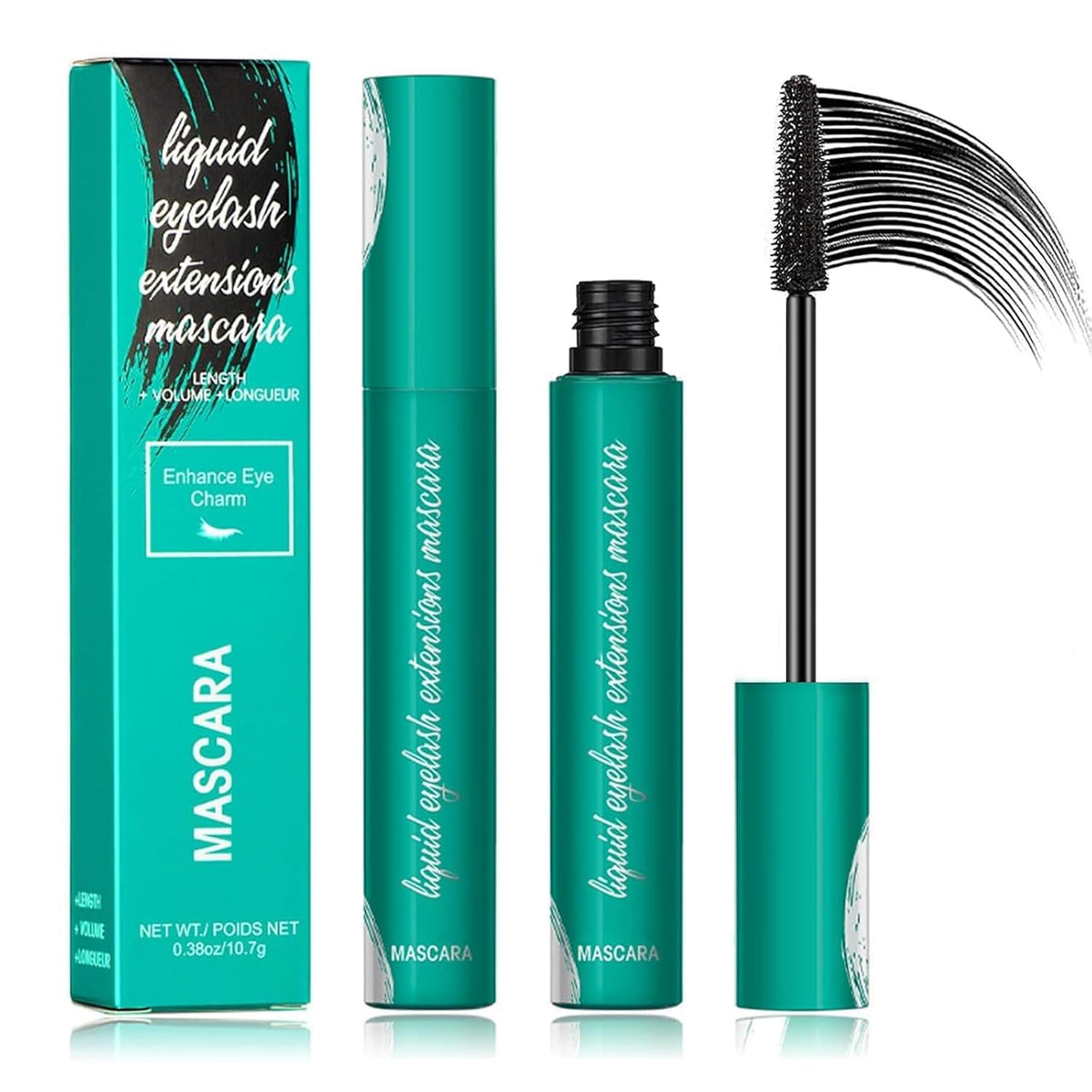 Charm Kiss New Mascara bottle with sleek design for long-lasting daily wear