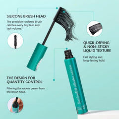 Charm Kiss New Mascara wand enables precise application for defined roots