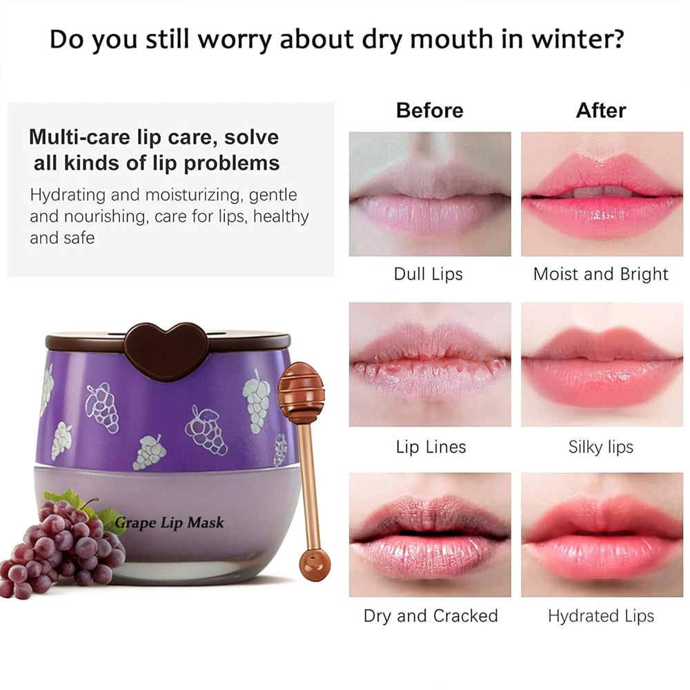 Charm Kiss Propolis lip mask night application for overnight hydration.