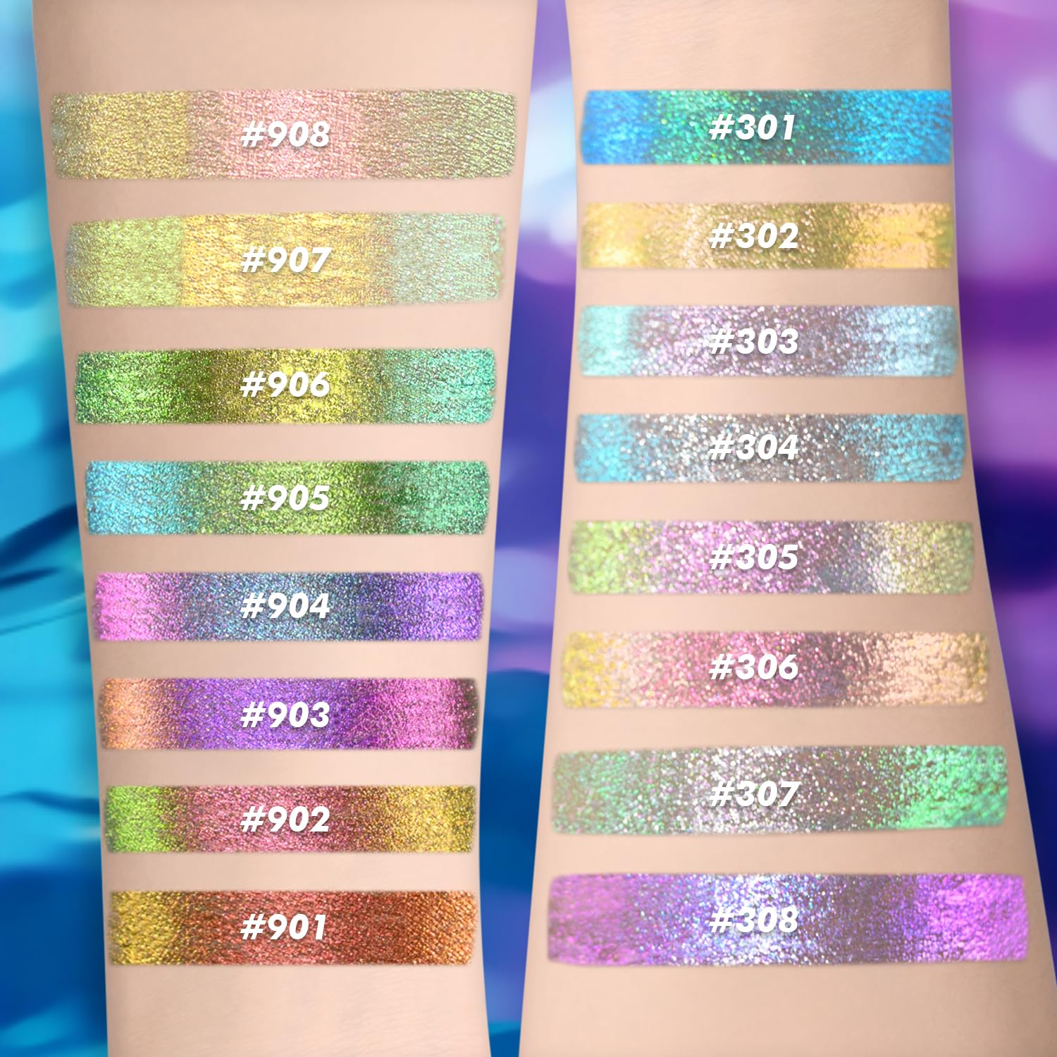 CHARMACY Chameleon Eyeliner waterproof formula supports long-lasting wear.