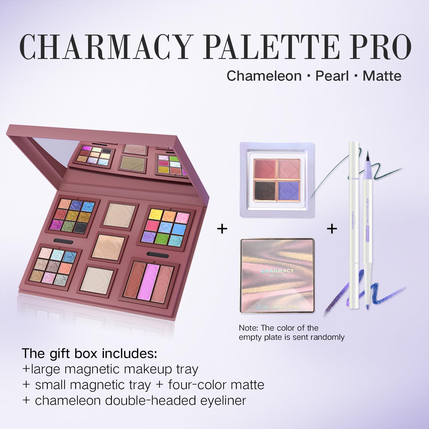 CHARMACY hands applying makeup to show beginner-friendly blending.